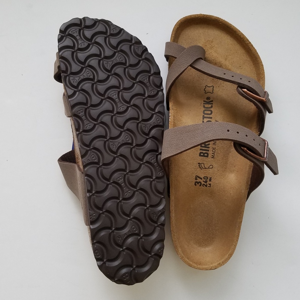 Birkenstock Mayari Mocha Brown Sandals 37 - Picture 4 of 4
